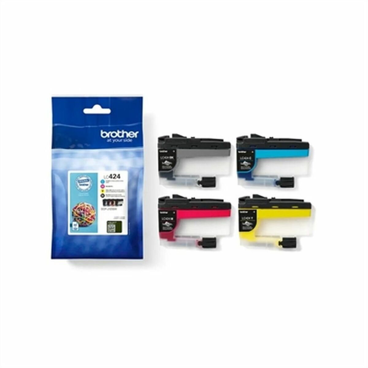 Original Ink Cartridge Brother LC424VAL Multicolour